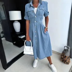 ALISSA | STYLISH DENIM DRESS