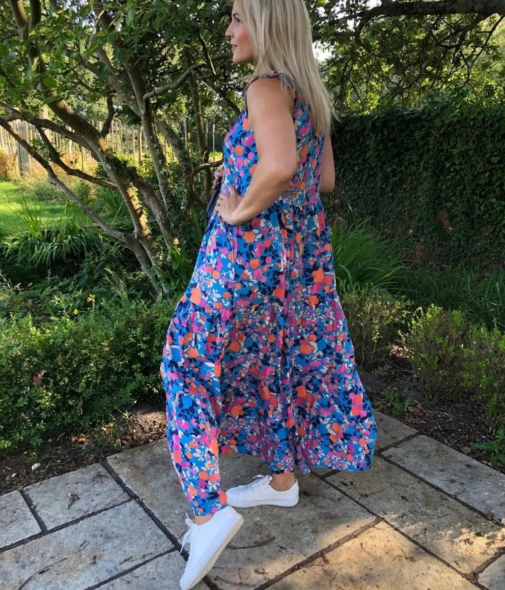 Brakeburn Bloom Floral Maxi Dress