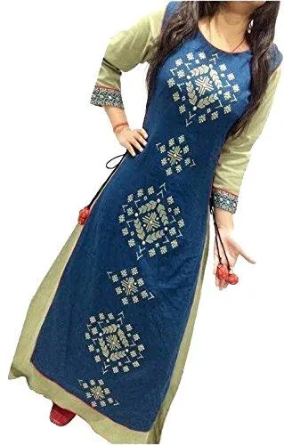 Dresses for women new arrival western party wear semistitched dress materials by Jsv Fashion (Rakhi Speacial )