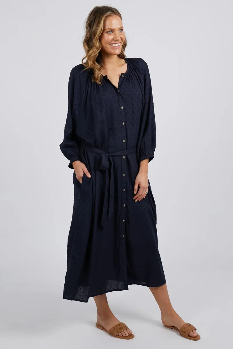 Elm - Orla Midi Dress - Navy