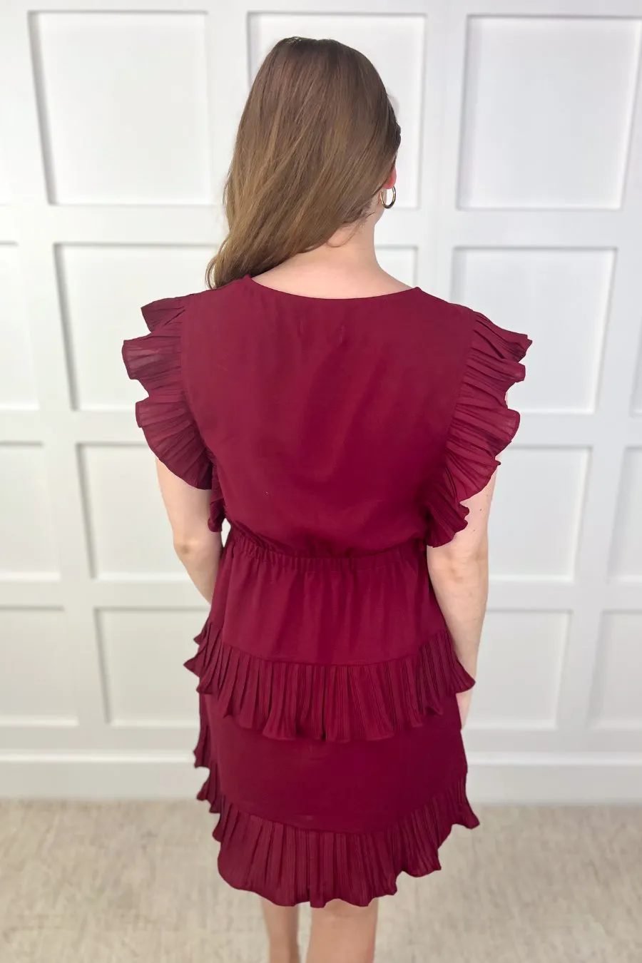 Game Day Ruffle Dress