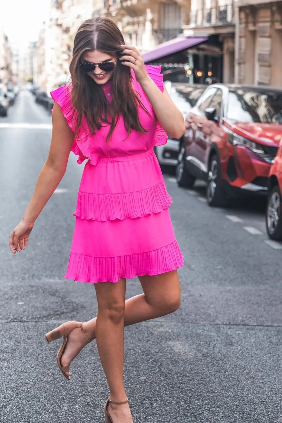 Game Day Ruffle Dress