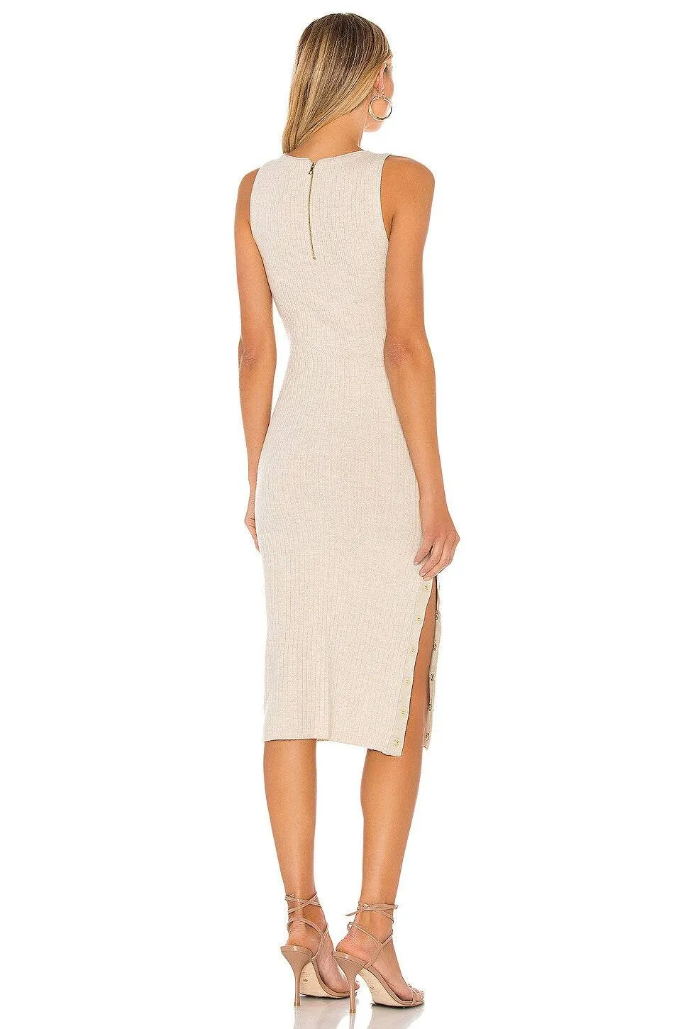 Jenner Wool-Blend Stylish Midi Dress