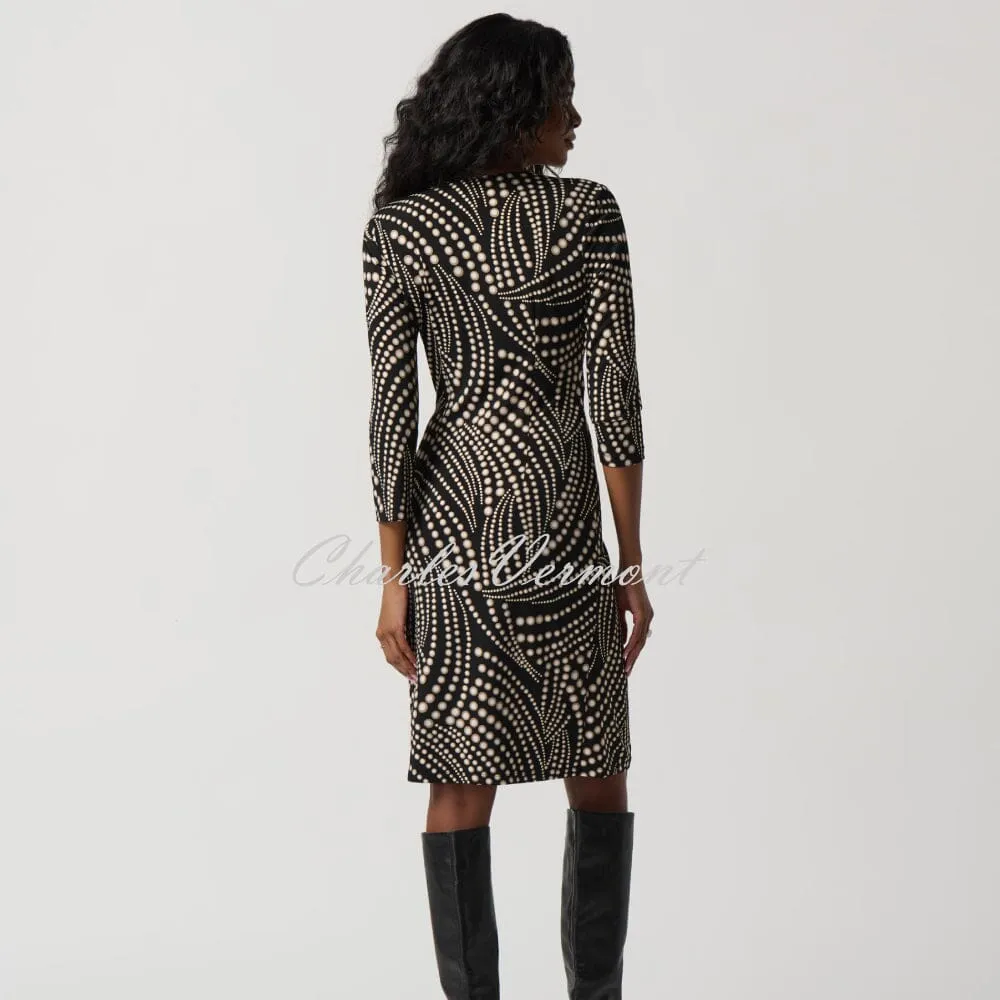 Joseph Ribkoff Abstract Spot Dress - Style 234034