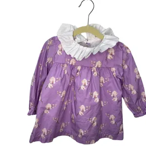 LS Collared Floral Dress