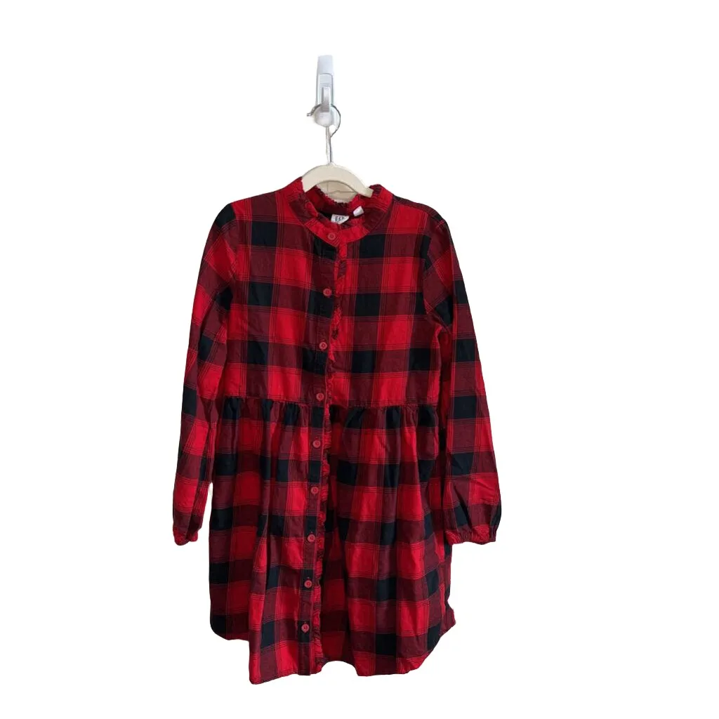 LS Plaid Dress