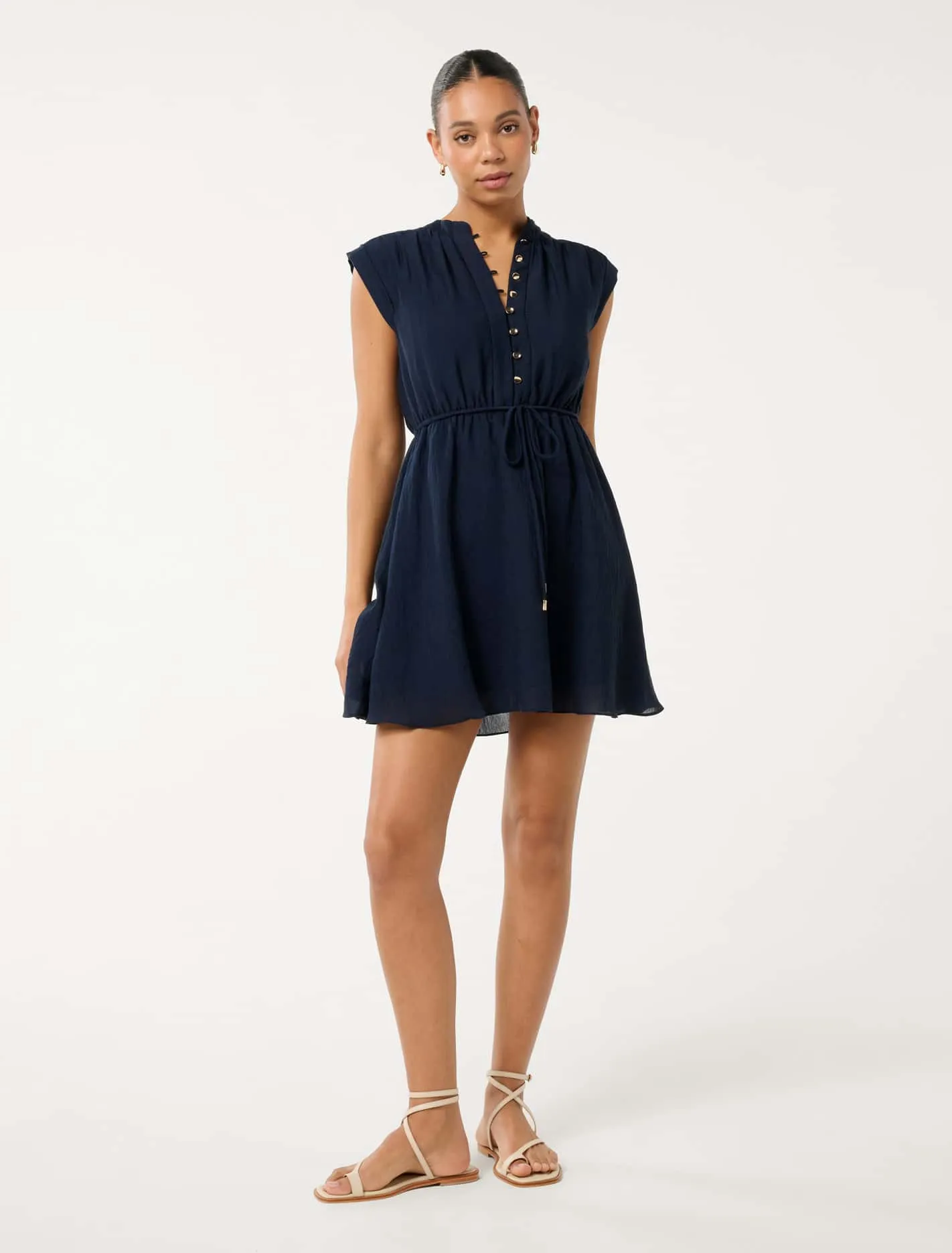 Lucille Textured Mini Dress