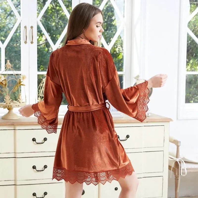 Luxurious Short Robe