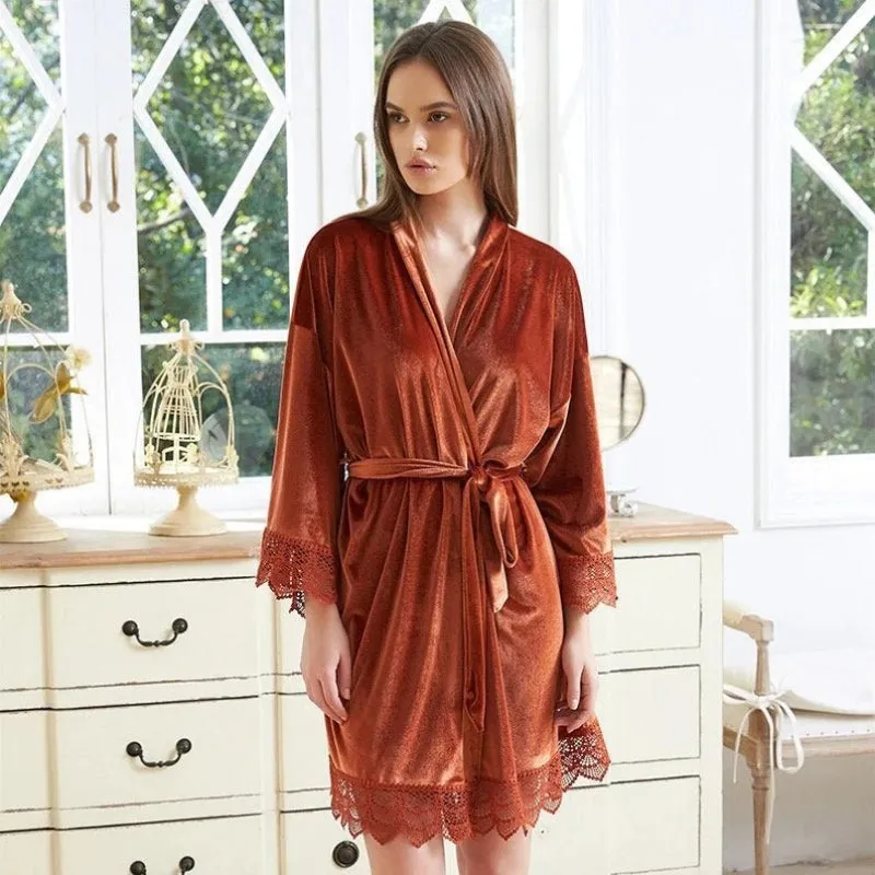 Luxurious Short Robe