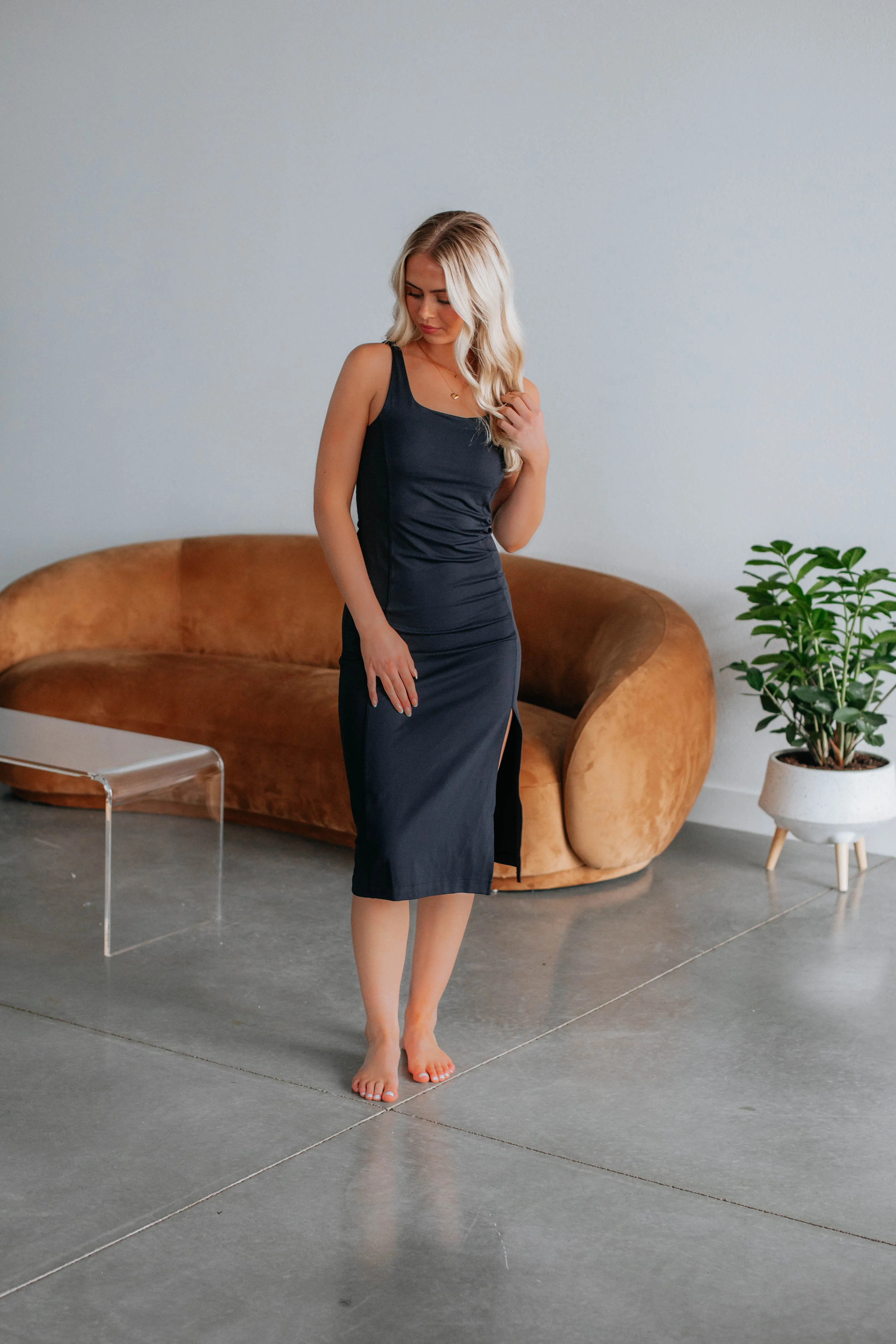 Makayla Active Midi Dress