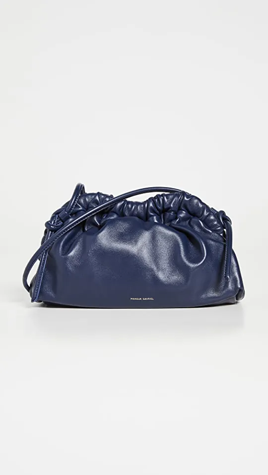 Mansur Gavriel Mini Cloud Bag in Blue