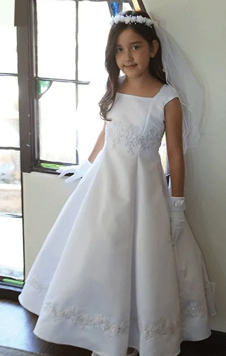 New Arrival Flower Girl Dresses, Princess Ball Gown Flower Girl Dresses, Lace-up Back Flower Girl Dresses