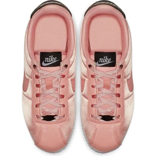 Nike Cortez Basic Txt Vday GS Running Shoes Pink Av3519-600