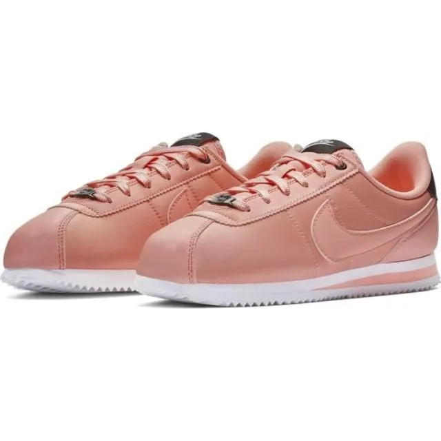 Nike Cortez Basic Txt Vday GS Running Shoes Pink Av3519-600