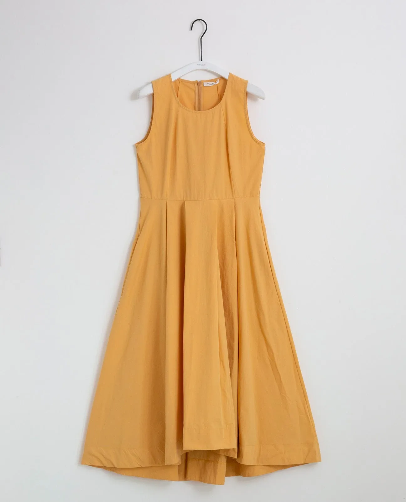 Remi Organic Cotton Dress In Honey