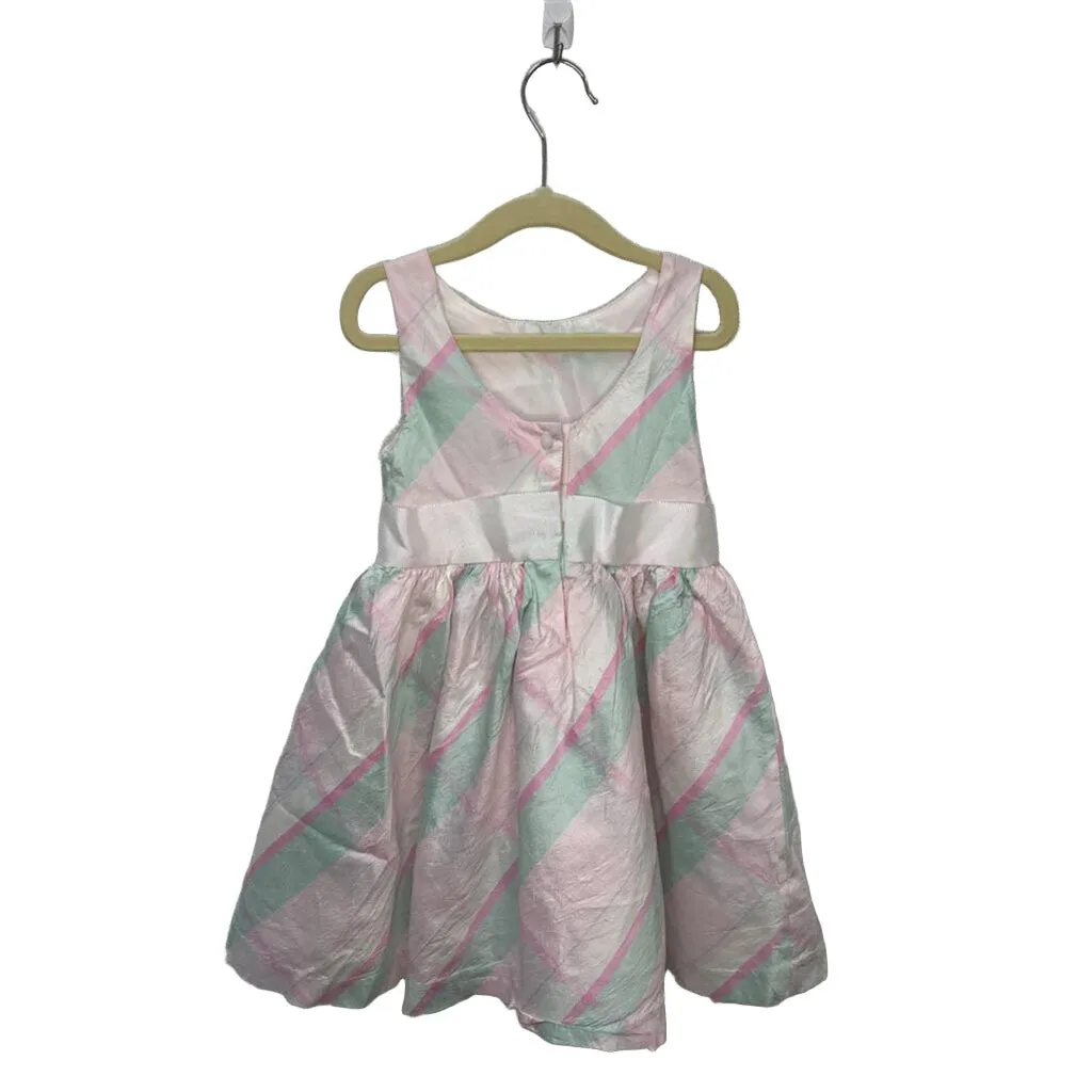 Satin Spring Dress w/ Bow