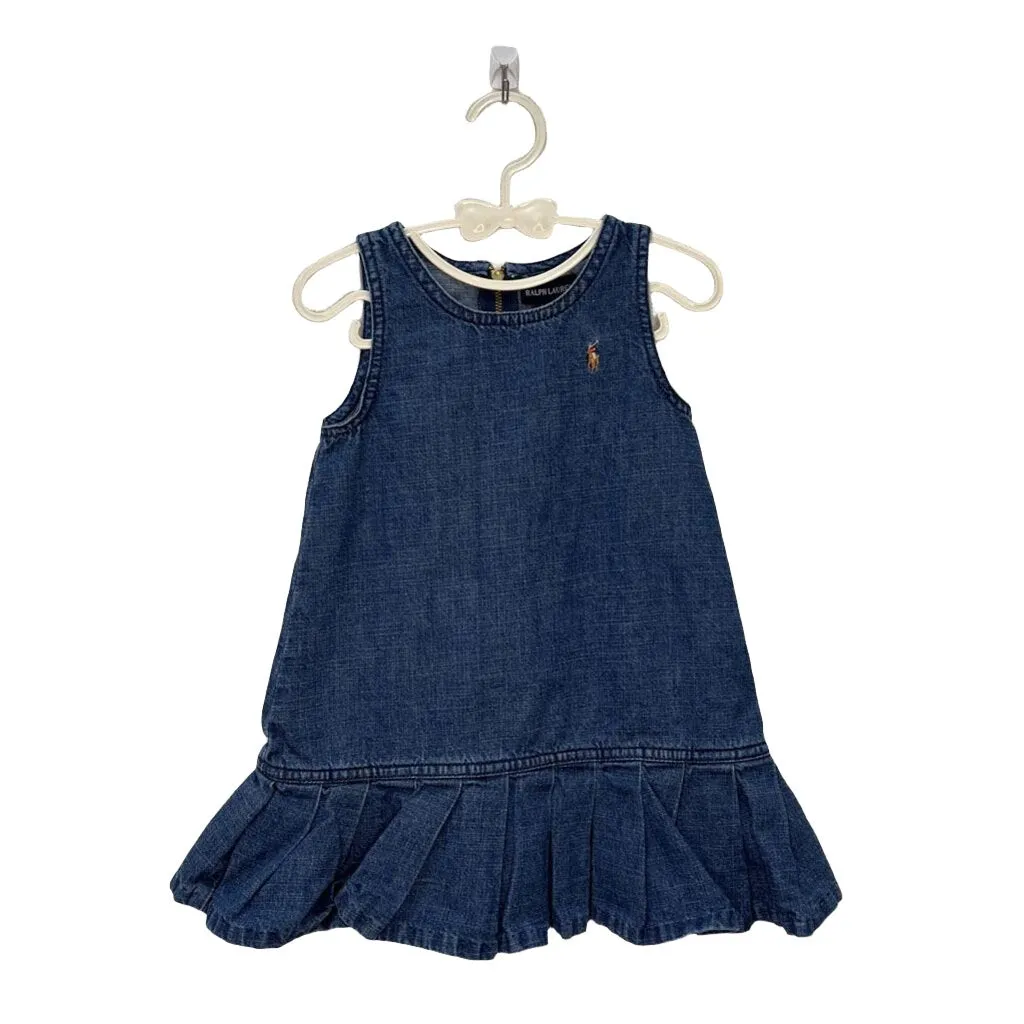 Sleeveless Denim Dress