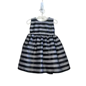 Sleeveless Striped Tie Back Dress