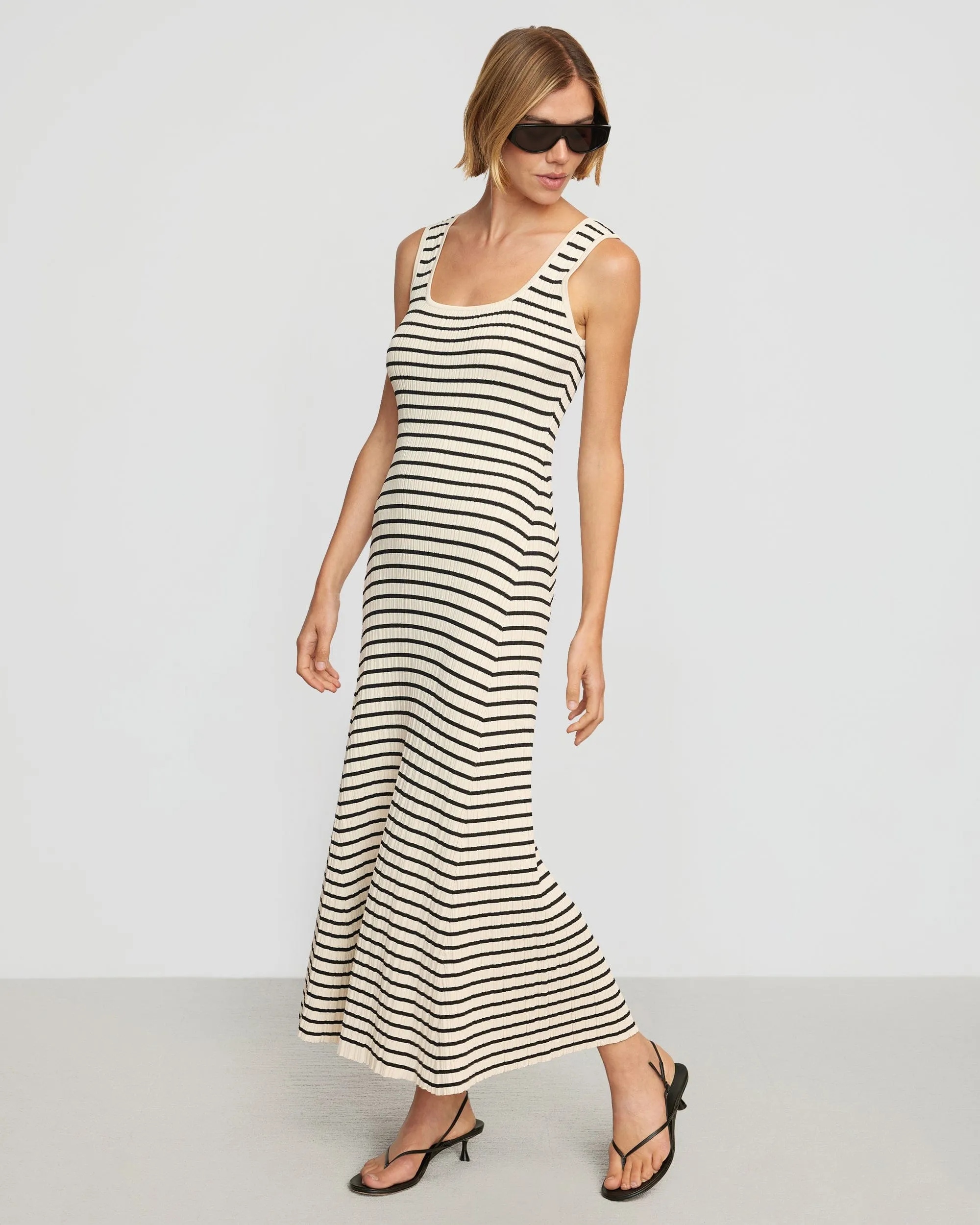 Sofia Ribbed Maxi Dress