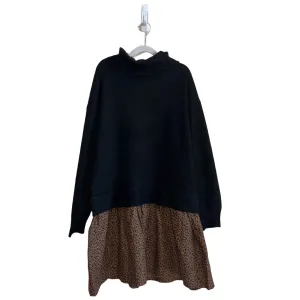 Sweater Leopard Dress