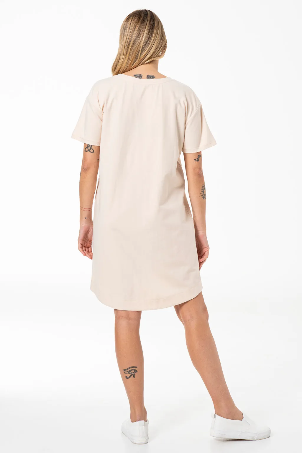 T-Shirt Dress _ 141411 _ Pink