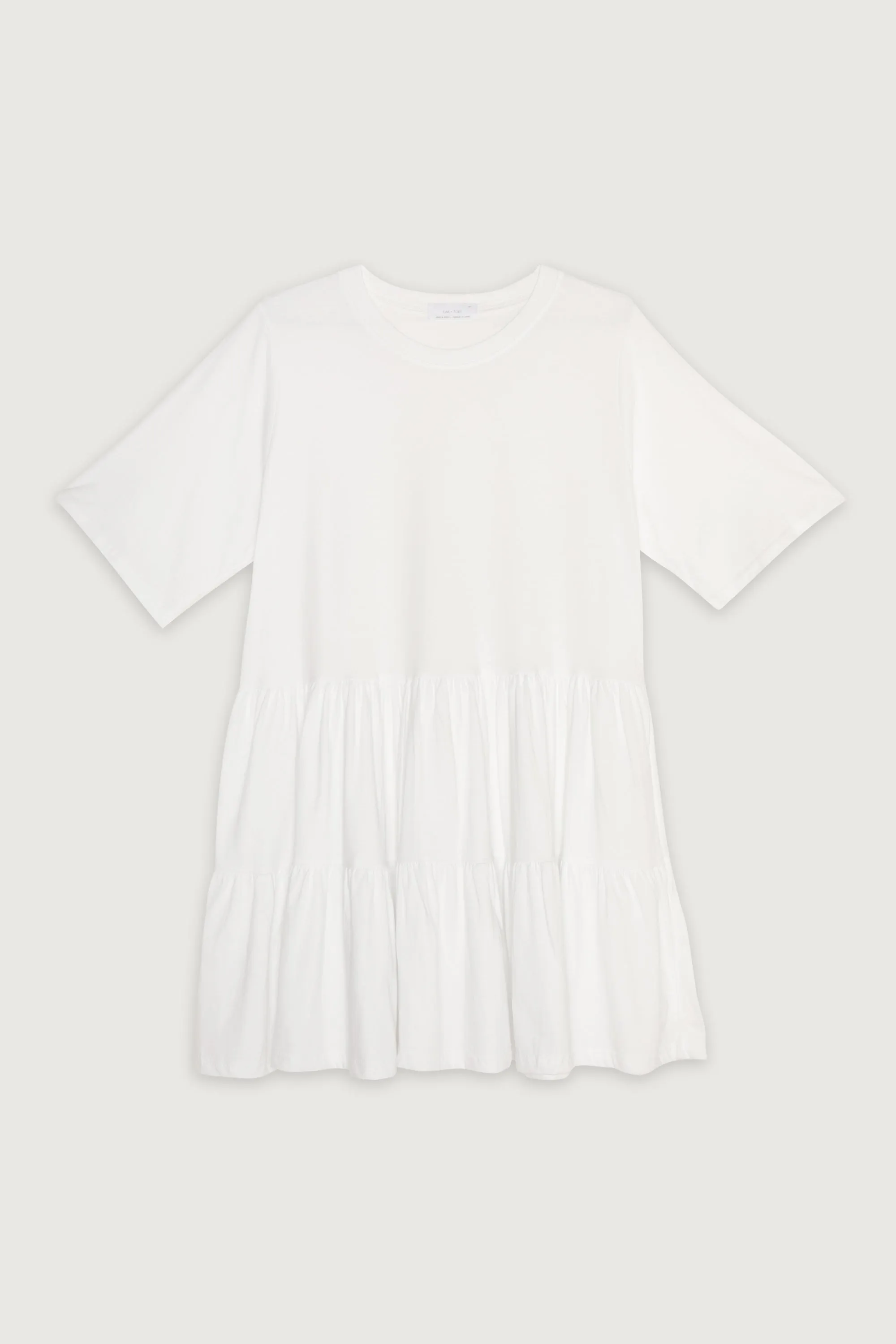 TIERED T-SHIRT DRESS