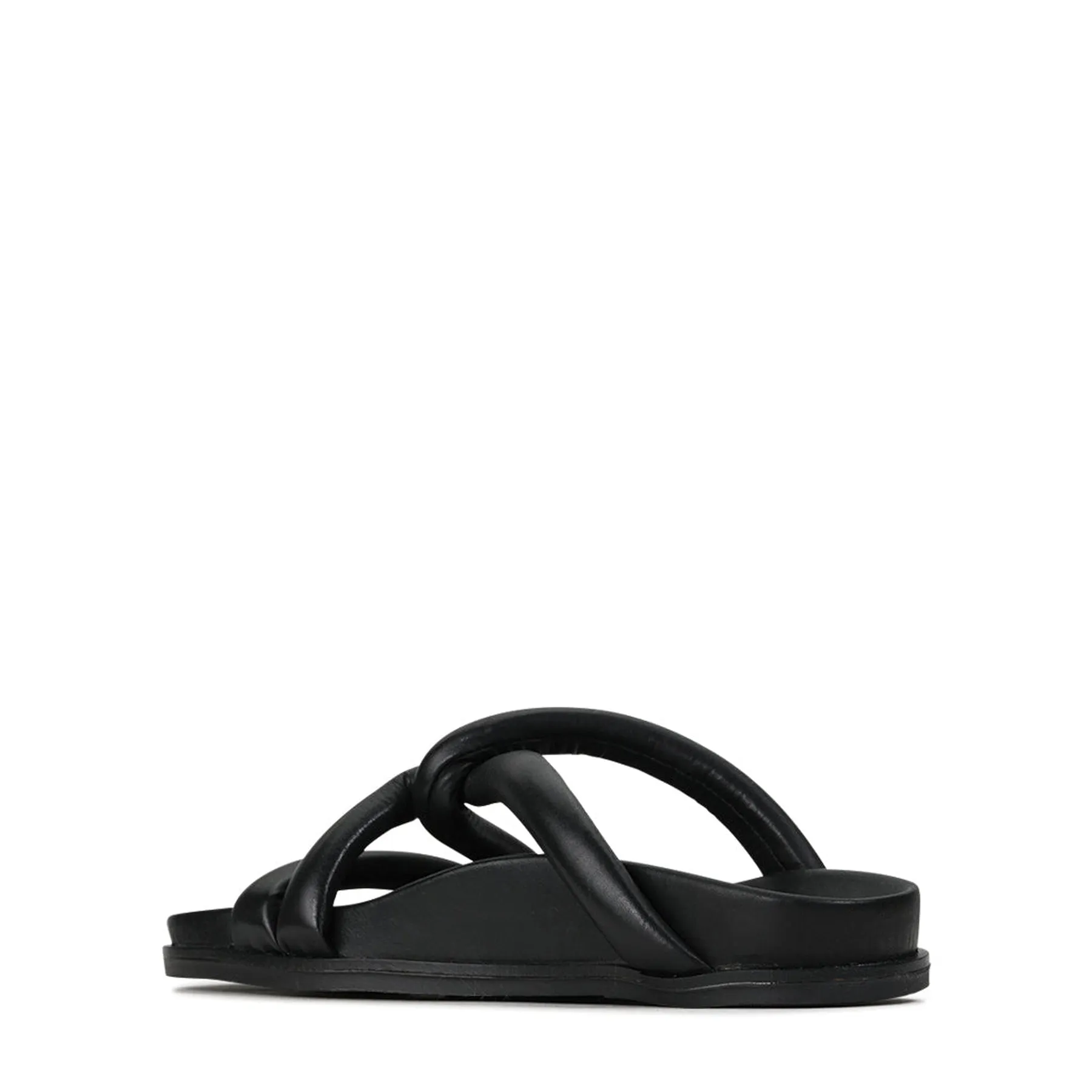 TIES LEATHER SANDALS