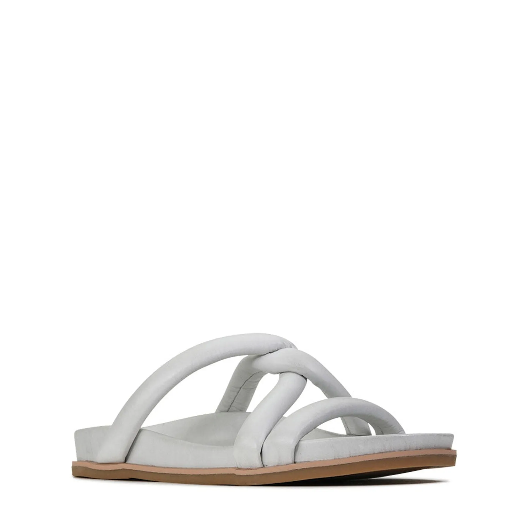 TIES LEATHER SANDALS