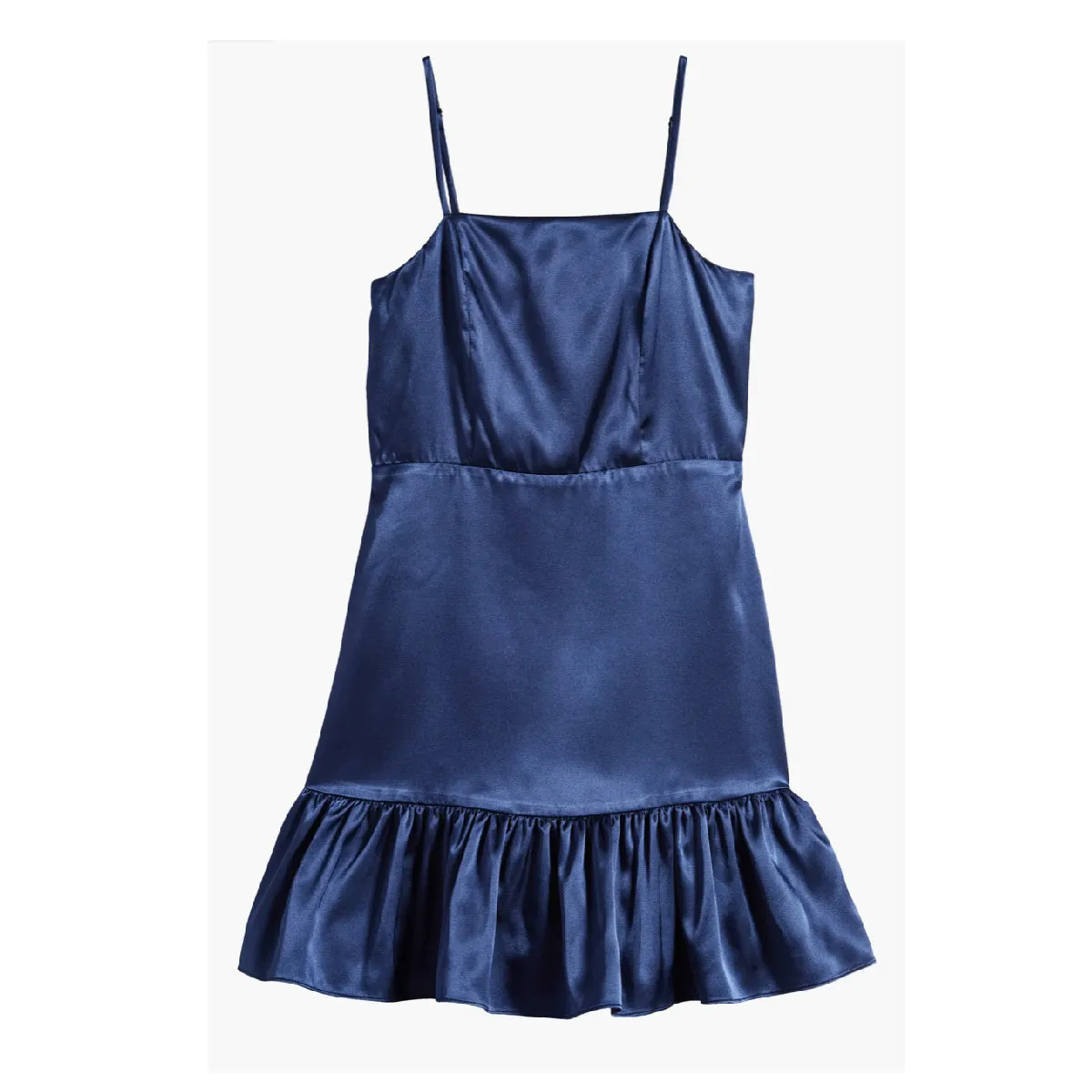 Tween Ruffle Satin Dress