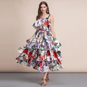 Watch Me Flow Floral Dress