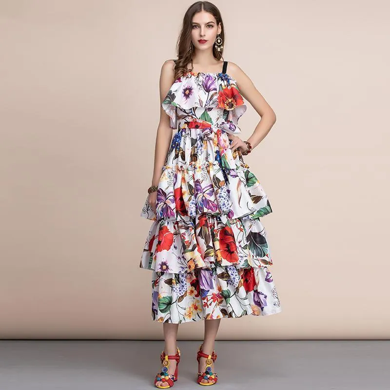 Watch Me Flow Floral Dress