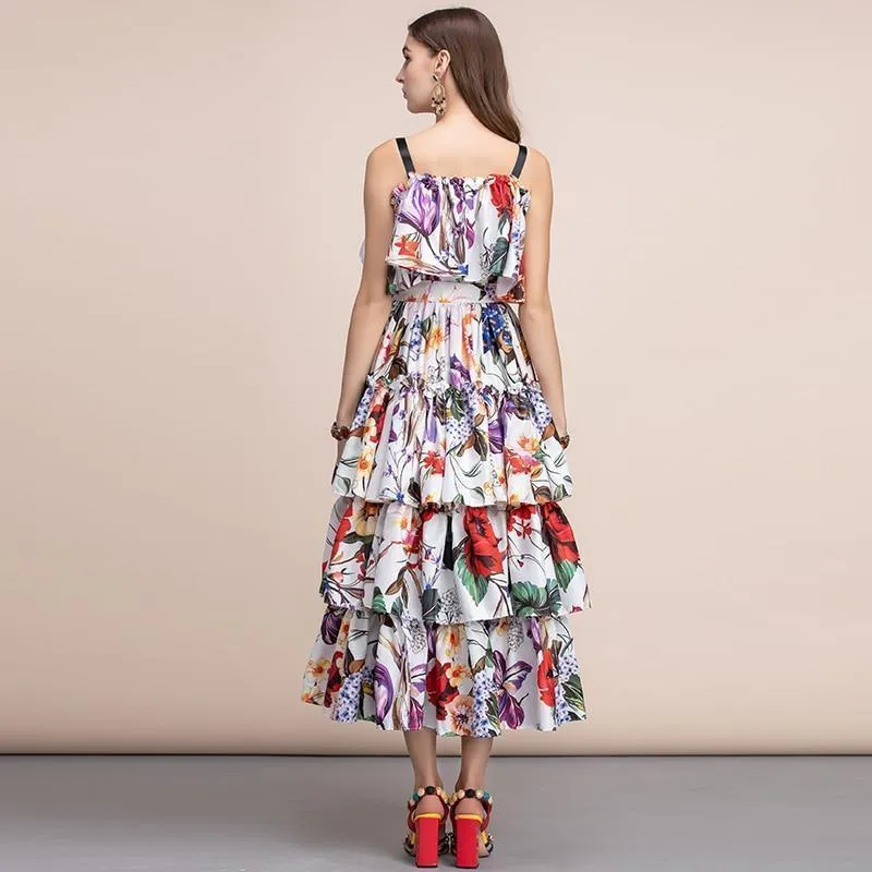 Watch Me Flow Floral Dress